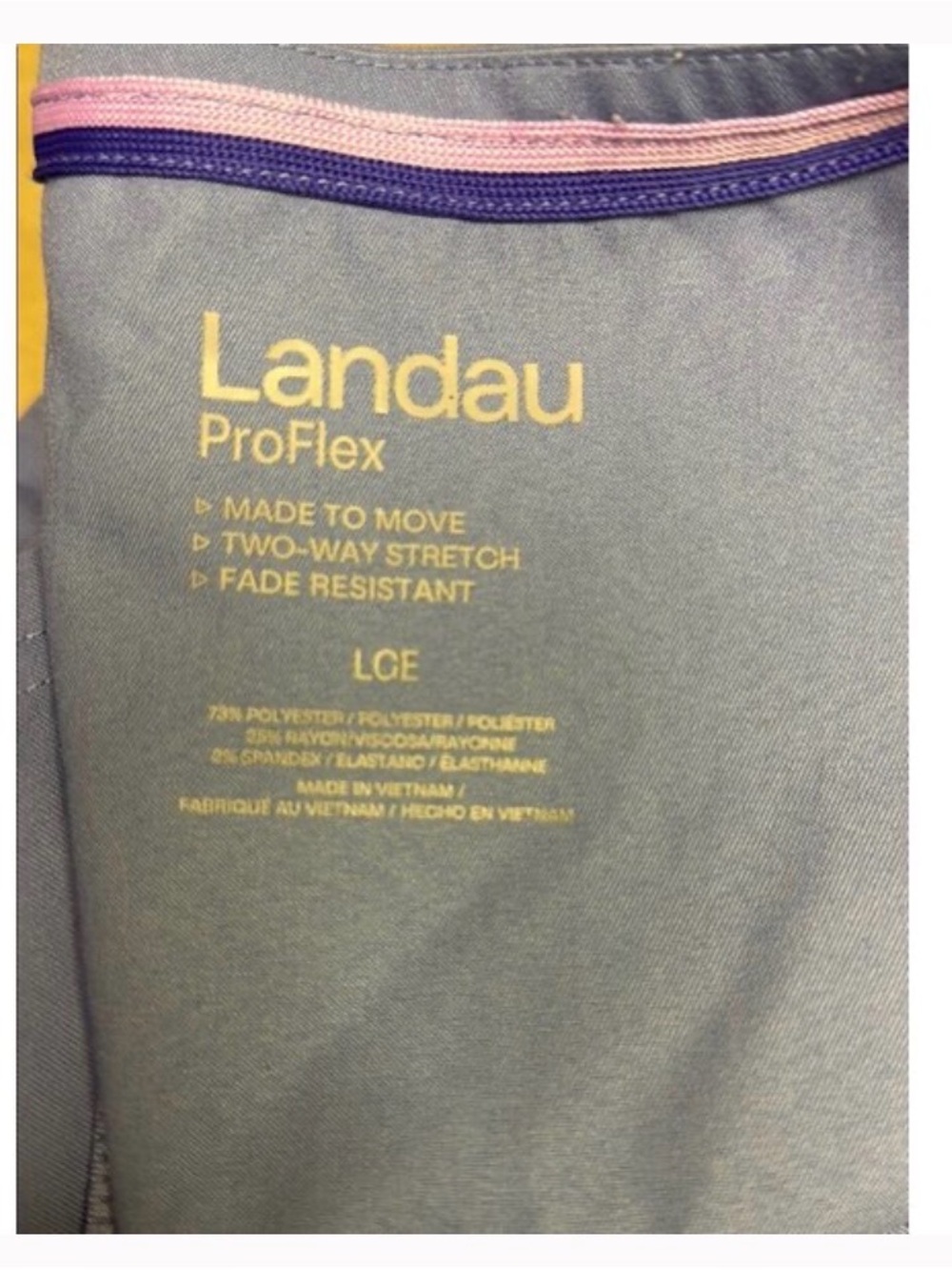Landau Scrub Top and jogger Bottom